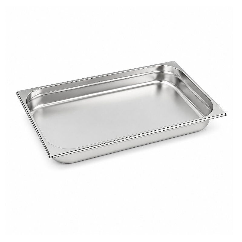 Mixkap GN 2/1-65 mm Paslanmaz Çelik Standart Gastronorm Küvet - Mixkap