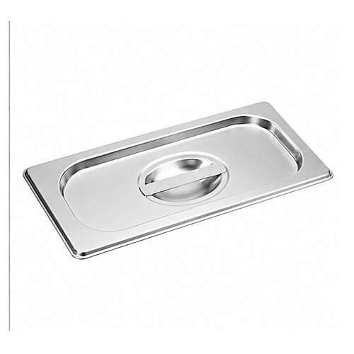 Mixkap GN 2/1 Paslanmaz Çelik Standart Gastronorm Küvet Kapak - 1