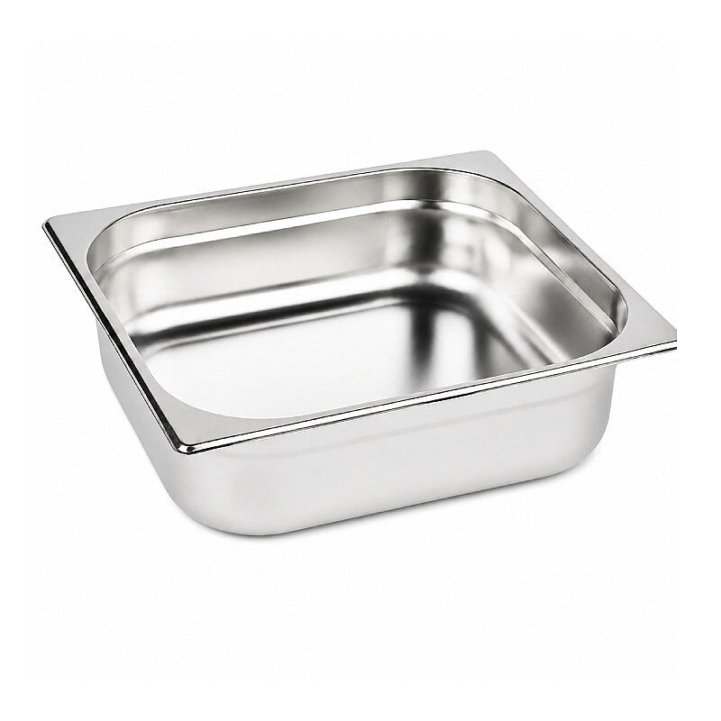 Mixkap GN 2/3-100 mm Paslanmaz Çelik Standart Gastronorm Küvet - Mixkap