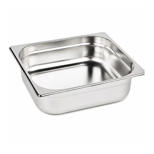 Mixkap GN 2/3-100 mm Paslanmaz Çelik Standart Gastronorm Küvet - 1