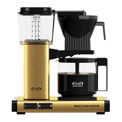 Moccamaster KBG 741 AO Filtre Kahve Makinesi, Fırçalanmış Pirinç - 1