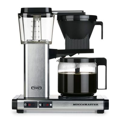 Moccamaster KBG 741 AO Filtre Kahve Makinesi, Fırçalı Gümüş - 1