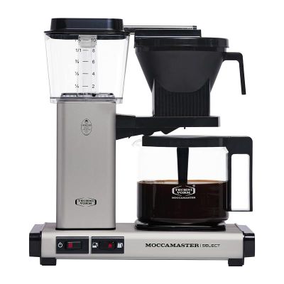 Moccamaster KBG 741 AO Filtre Kahve Makinesi, Mat Gümüş - 1
