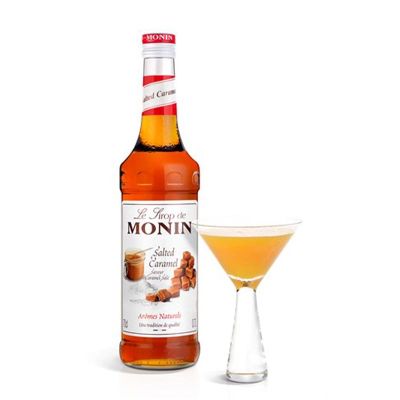 Monin شراب الكراميل المملح، 700 مل - Monin