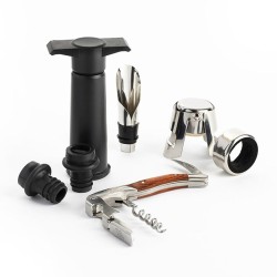 Moods 6 Piece Wine Vacuum Set - Moods