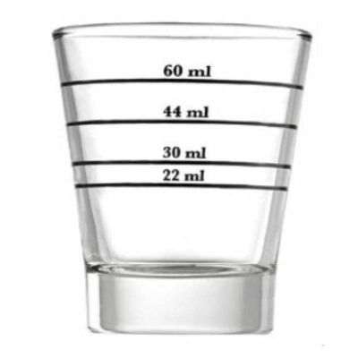 Motta 01412/00 Espresso Coffee Measuring Cup, 60 ml - Motta