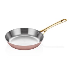 Altınbaşak Multi Metal Bakır Kızartma Tavası, 26 cm - Thumbnail
