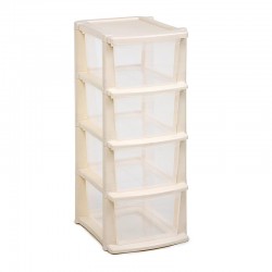 Bora Plastik Multi Store Düzenleyici, 4 Çekmeceli, 78 cm - Bora Plastik