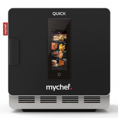 Mychef Quick 1T Katalizörlü Hızlı Pişirme Fırını, Siyah - 1