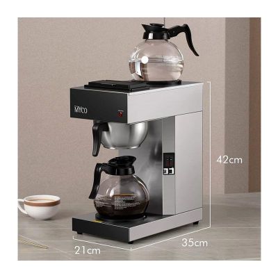 Myco RH-330 Filtre Kahve Makinesi, 2 Potlu - Myco