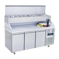 Myco Make Up Upgraded Refrigerator, 3 Doors - Myco