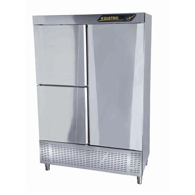Ndustrio CNG-203 UC Üstten Motorlu Dik Tip Gastronorm Derin Dondurucu, 1 Tam 2 Yarım Kapılı, 1400 L - 1