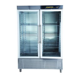 Ndustrio CNS-202 GD Upright Snack Deep Freezer, 2 Full Doors, 1200 L - Ndustrio