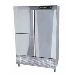 Ndustrio CPP-203 Upright Type Patisserie Cabinet, 1 Full and 2 Half Doors, 1450 L - Ndustrio