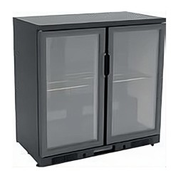 Ndustrio GDC-250-PT Шкаф для охлаждения бутылок за барной стойкой, 2 дверцы, черный - Ndustrio