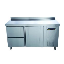 Ndustrio TNG-72-2D ثلاجة عميقة من نوع Gastronorm، 2 درج، 1 باب - Ndustrio