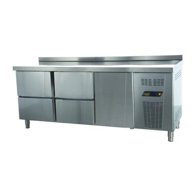 Ndustrio TNG-73-2D Tezgah Tip Gastronorm Derin Dondurucu, 2 Çekmeceli,  2 Kapılı - 1