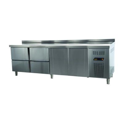 Ndustrio TNG-74-4D Tezgah Tip Gastronorm Derin Dondurucu, 4 Çekmeceli, 2 Kapılı - 1