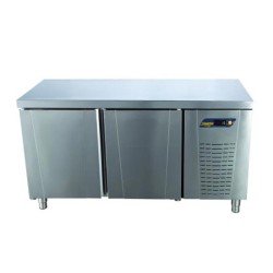 Ndustrio TNP-82-WOBS ثلاجة معجنات عميقة بدون ظهر، 2 باب - Ndustrio