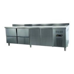 Ndustrio TNP-84-6D Counter Type Patisserie Deep Freezer, 6 Drawers, 1 Door - Ndustrio