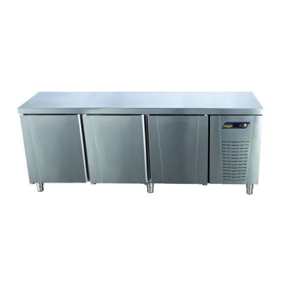 Ndustrio TNS-63-WOBS Tezgah Sırtsız Tip Snack Derin Dondurucu, 3 Kapılı - 1