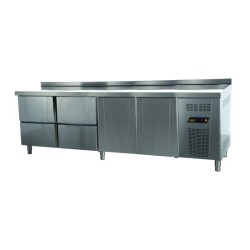 Ndustrio TNS-64-4D Tezgah Tip Snack Derin Dondurucu, 4 Çekmeceli, 2 Kapılı - Ndustrio