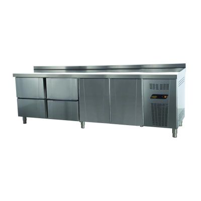 Ndustrio TNS-64-6D Tezgah Tip Snack Derin Dondurucu, 6 Çekmeceli 1 Kapılı - 1