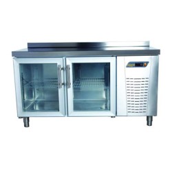 Ndustrio TPG-72-GD ثلاجة من نوع Gastronorm، 2 باب زجاجي - Ndustrio