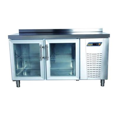 Ndustrio TPG-72-GD Tezgah Tip Gastronorm Buzdolabı, 2 Cam Kapılı - 1