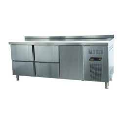 Ndustrio TPG-73-4D Холодильник для гастронорм настольного типа, 4 ящика, 1 дверь - Ndustrio