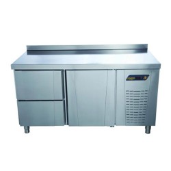 Ndustrio TPP-82-2D Counter Type Patisserie Refrigerator, 2 Drawers, 1 Door - Ndustrio