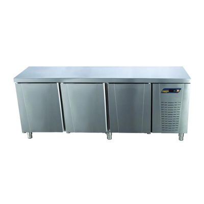 Ndustrio TPP-83-WOBS Tezgah Sırtsız Tip Pastane Buzdolabı, 3 Kapılı - 1