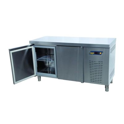 Ndustrio TPS-62-WOBS Tezgah Tip Snack Buzdolabı, Sırtsız,  2 Kapılı - 1