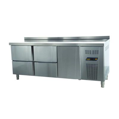 Ndustrio TPS-63-6D Tezgah Tip Snack Buzdolabı, 6 Çekmeceli - 1