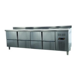 Ndustrio TPS-64-8D Bench Type Snack Refrigerator, 8 Drawers - Ndustrio