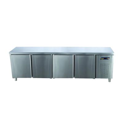 Ndustrio TPS-64-WOBS Tezgah Tip Sırtsız Snack Buzdolabı, 4 Kapılı - 1