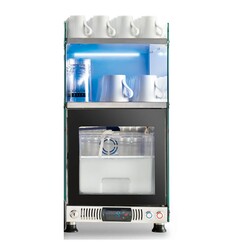 Necta Glass Door Milk Cooler Cabinet and Cup Warmer, 4 L - Necta