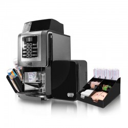 Necta Korinto Prime Espresso Fresh Milk Kahve Makinesi + Coffee Tech Süt Soğutucu + Peçete ve Karıştırıcı Standı + Bardaklık Standı + Peçete ve Karıştırıcı Standı - Necta (1)
