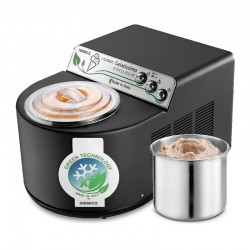 Nemox Gelatissimo Exclusive i-Green Dondurma Makinesi, Siyah - Nemox