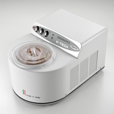 Nemox Gelatissimo K-Tech Sorbet and Ice Cream Maker, White - Nemox