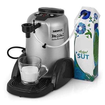 Nemox Milki Milk Frother, Silver (Outlet Product) - Nemox