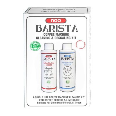 Neo Barista Kahve Makinesi Temizleme ve Kireç Çözücü Kit, 2x150 ml - Neo Barista