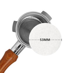 Neouza 53 mm Puck Screen & Moka Pot Kahve Filtre Kağıdı, 100 Adet - Thumbnail
