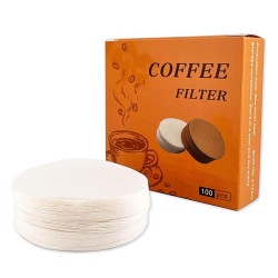 Neouza 58 mm Puck Screen & Moka Pot Kahve Filtre Kağıdı, 100 Adet - Neouza