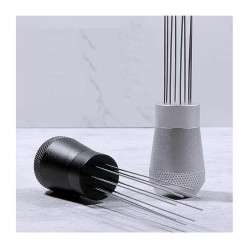 Neouza 8 Needle WDT Coffee Dispenser with Aluminium Handle, Black - 3