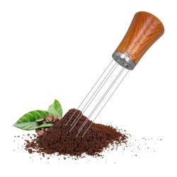 Neouza Ahşap Saplı 6 İğneli WDT Kahve Dağıtıcı - 4