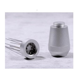 Neouza Aluminium Handle 8 Needle WDT Coffee Dispenser, Silver - 2