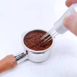 Neouza Aluminium Handle 8 Needle WDT Coffee Dispenser, Silver - 3