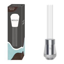 Neouza Aluminium Handle 8 Needle WDT Coffee Dispenser, Silver - 5