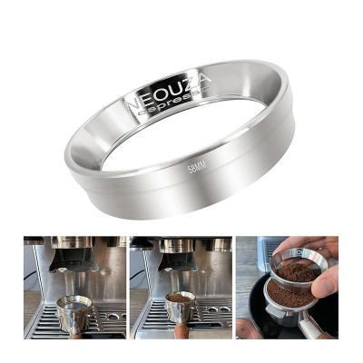 Neouza Espresso Portafilter Compatible Dosing Funnel Ring, 58 mm - Neouza
